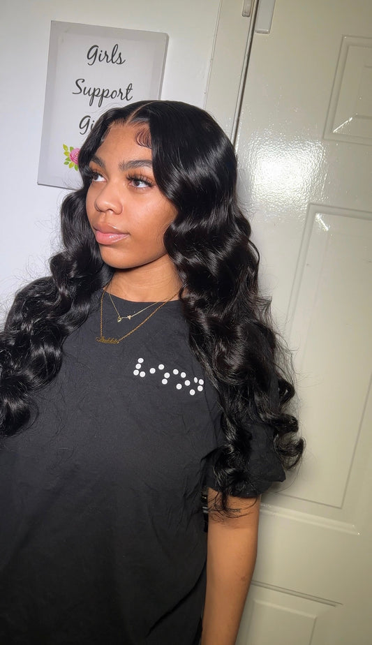 1B HD 6x6 Lace Closure Wig